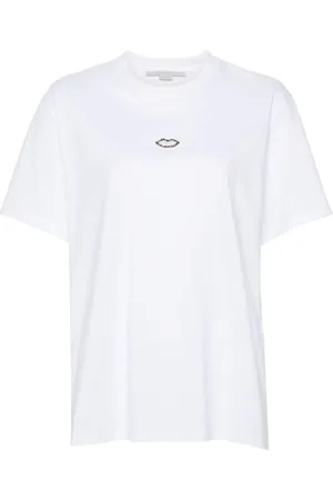 Stella McCartney Crystal lips T-shirt