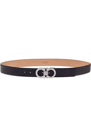 Salvatore Ferragamo Adjustable Gancini-buckle belt