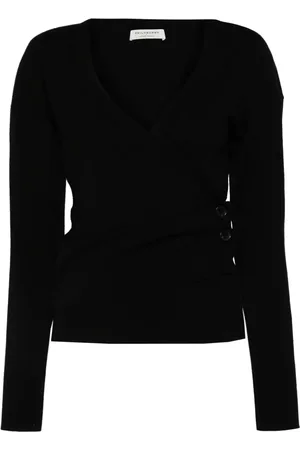 Serafini Draped-detailing cardigan