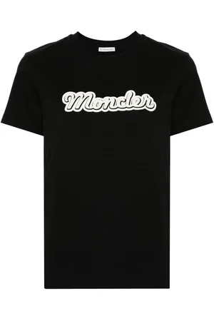 Moncler Logo-flocked T-shirt