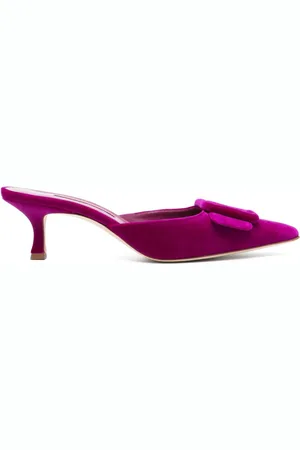 Manolo Blahnik 50mm Maysale mules