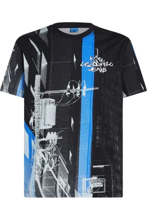 Karl Lagerfeld Tokyo-print graphic T-shirt