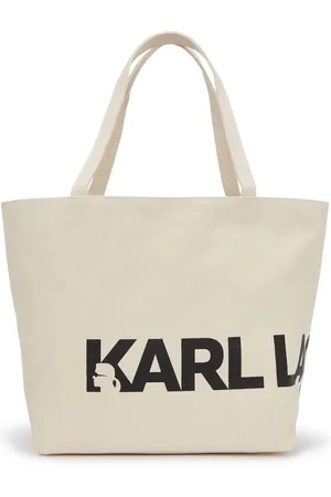 Karl Lagerfeld Essential oversized-logo tote bag