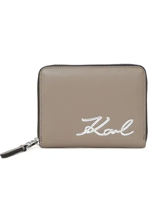Karl Lagerfeld Signature zip wallet