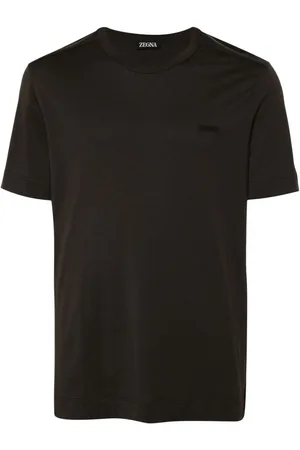 Ermenegildo Zegna Logo-embroidered T-shirt