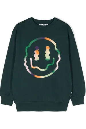 Molo Magni smiley face-print sweatshirt