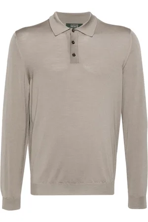 ZANONE Fine-knit polo shirt