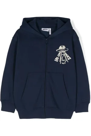 Molo Mazz cartoon puff-print hoodie