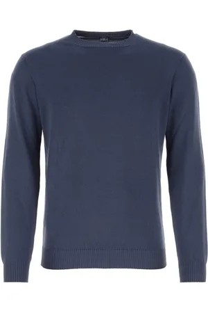 FEDELI Ribbed cotton sweater