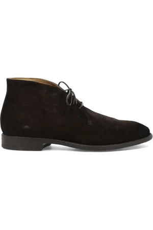 Officine creative Suede lace-up ankle boots