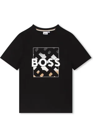 HUGO BOSS Logo-print cotton T-shirt