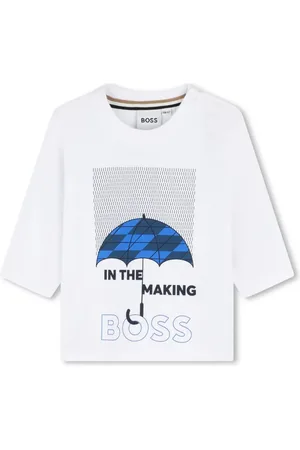 HUGO BOSS Logo-print cotton T-shirt