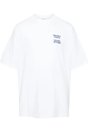 MARCELO BURLON MBCM Slogan cotton T-shirt