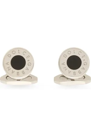 Dolce & Gabbana Logo-engraved cufflinks