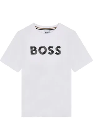 HUGO BOSS Logo-print cotton T-shirt