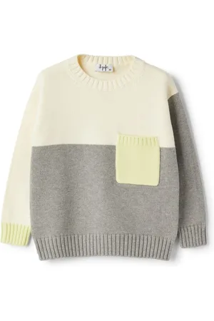 Il gufo Colour-block jumper