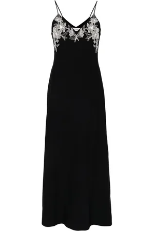 Golden Goose Embroidered sleeveless maxi dress