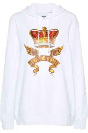 Moschino Crown-print hoodie
