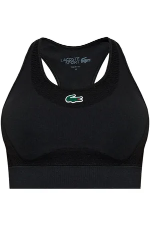 Lacoste Logo embroidered sports bra