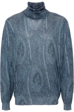 Etro Paisley-jacquard sweater