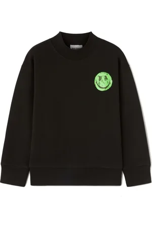 Palm Angels X Smiley cotton sweatshirt