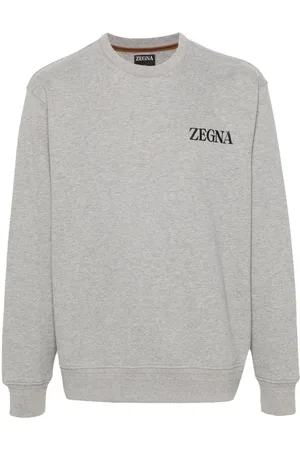 Ermenegildo Zegna Rubberised-logo sweatshirt
