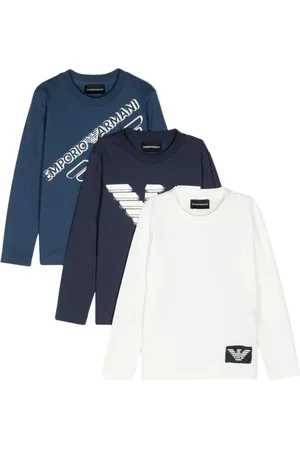 Emporio Armani Logo-print T-shirt (set of three)