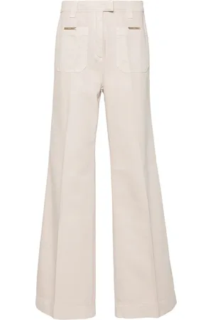 Liu Jo Cotton straigh-leg trousers