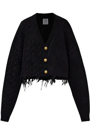 Vetements Frayed cardigan