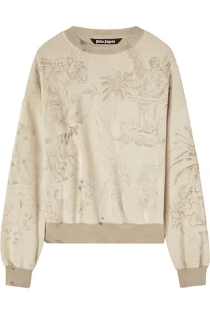 Palm Angels Graphic-print cotton sweatshirt