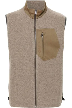Sease Explorer panelled fleece vest