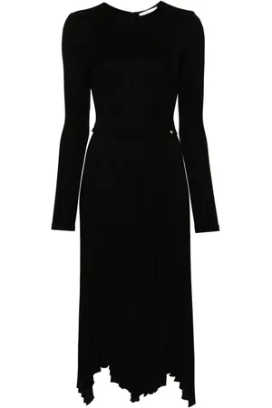 NISSA Logo-plaque midi dress
