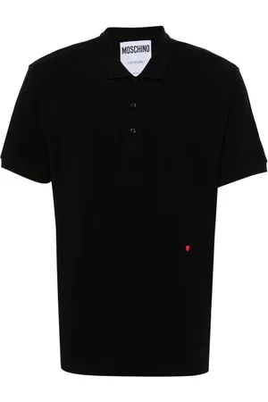 Moschino Heart-embroidery polo shirt