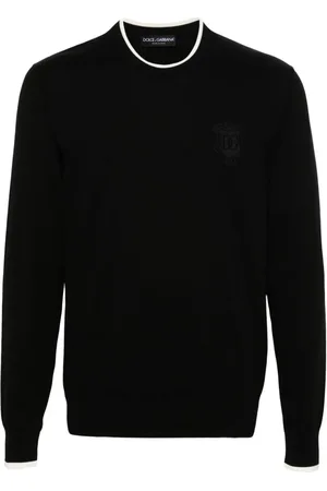 Dolce & Gabbana Logo-embroidered sweater