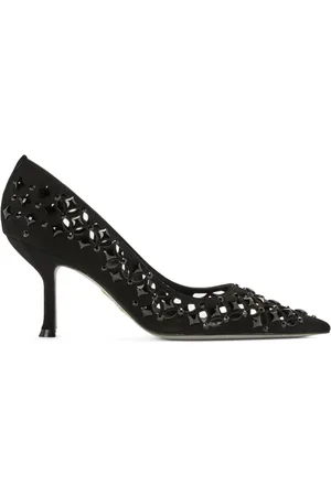 RENE CAOVILLA 80mm Trifora pumps