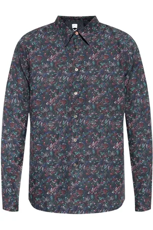 Paul Smith Leaf-print cotton shirt