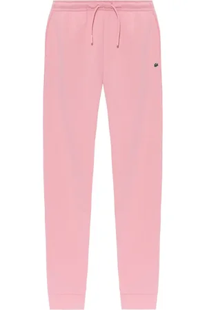 Lacoste Logo-embroidered cotton track pants