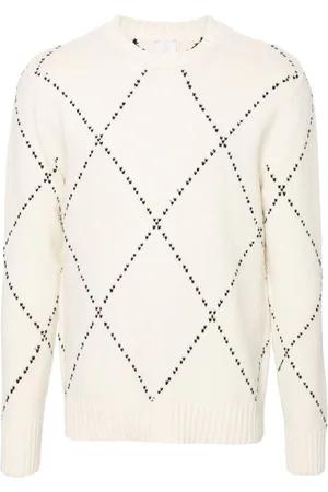 ELEVENTY Diamond-pattern sweater