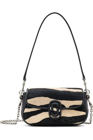 Marc Jacobs The Clover zebra-print shoulder bag