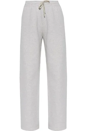 Maison Kitsuné Embroidered-logo cotton track pants