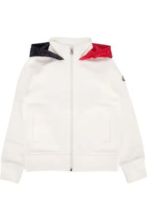 Moncler Contrasting cotton hoodie