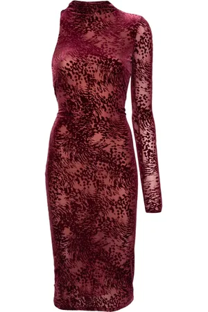 Patrizia Pepe Logo-charm midi dress