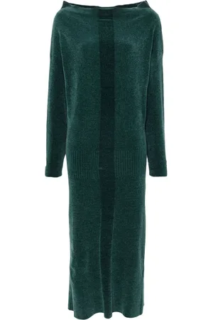 Patrizia Pepe Logo-charm midi dress