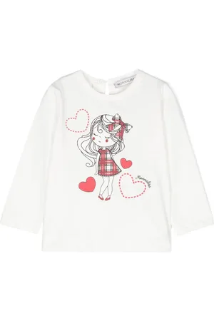 MONNALISA Graphic-print cotton T-shirt