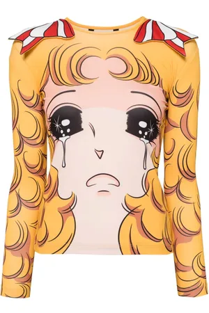 pushBUTTON Crying Girl top