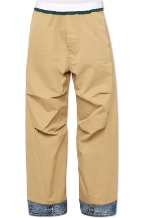 Dsquared2 Contrasting straight-leg trousers