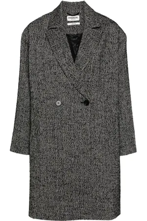Essentiel Antwerp Chevron-pattern coat