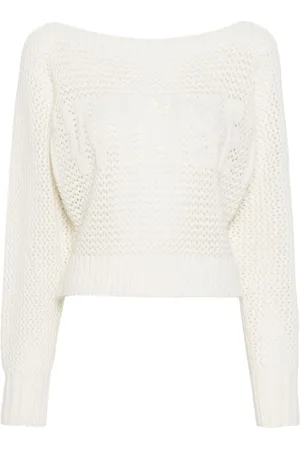 Twin-Set Logo-intarsia sweater