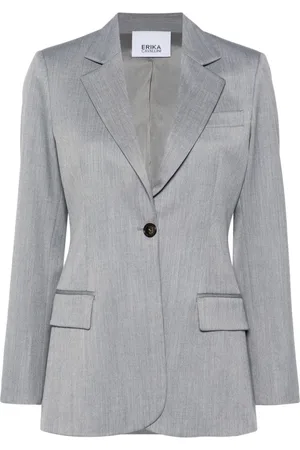 ERIKA CAVALLINI Twill-weave blazer