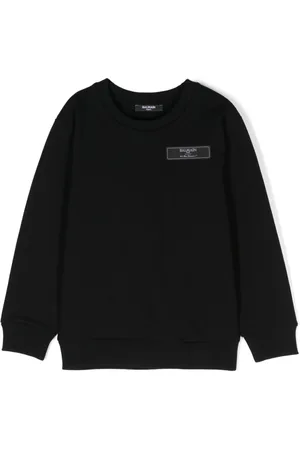 Balmain Logo-tag sweatshirt